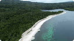Pantai Pasir Putih Pulau Tambalang